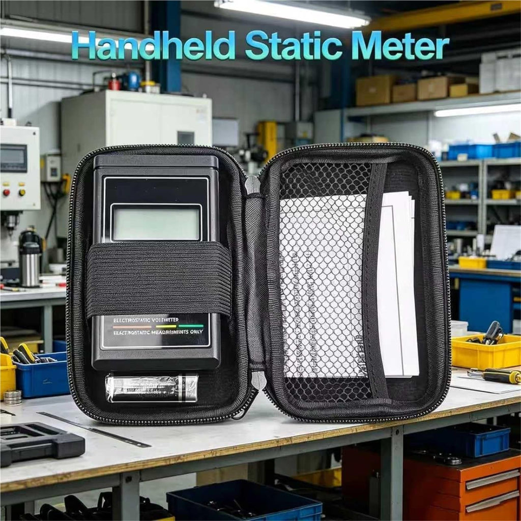 Handheld Static Meter, LCD Display, 0-150KV Electrostatic Field Tester