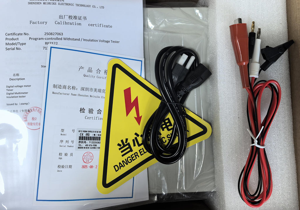 Withstand Hi-Pot AC/DC 0-5KV AC20mA DC10mA 100VA Insulation Resistance Tester (Input Voltage: AC 115/230V)