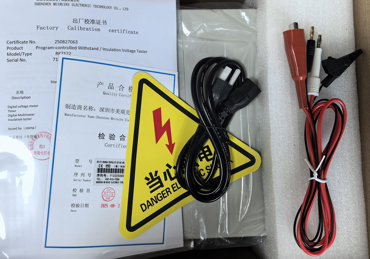 Withstand Hi-Pot AC/DC 0-5KV AC20mA DC10mA 100VA Insulation Resistance Tester (Input Voltage: AC 115/230V)