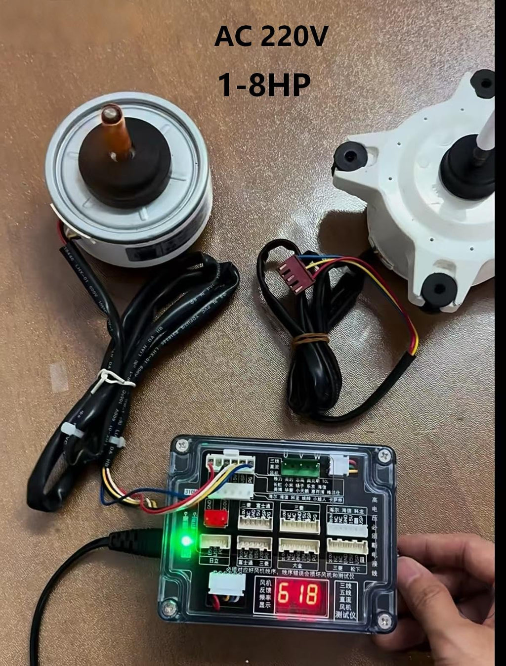 Inverter Compressor Tester for 1-8HP AC & Refrigerator, DC Fan Diagnostic
