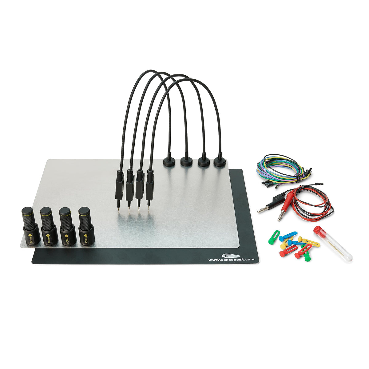 PCBite kit with 4X SQ10 Probes and Test Wires | Helping Hands | Upgrade Your PCBite Kit | Level-up Your Electronics Workbench |