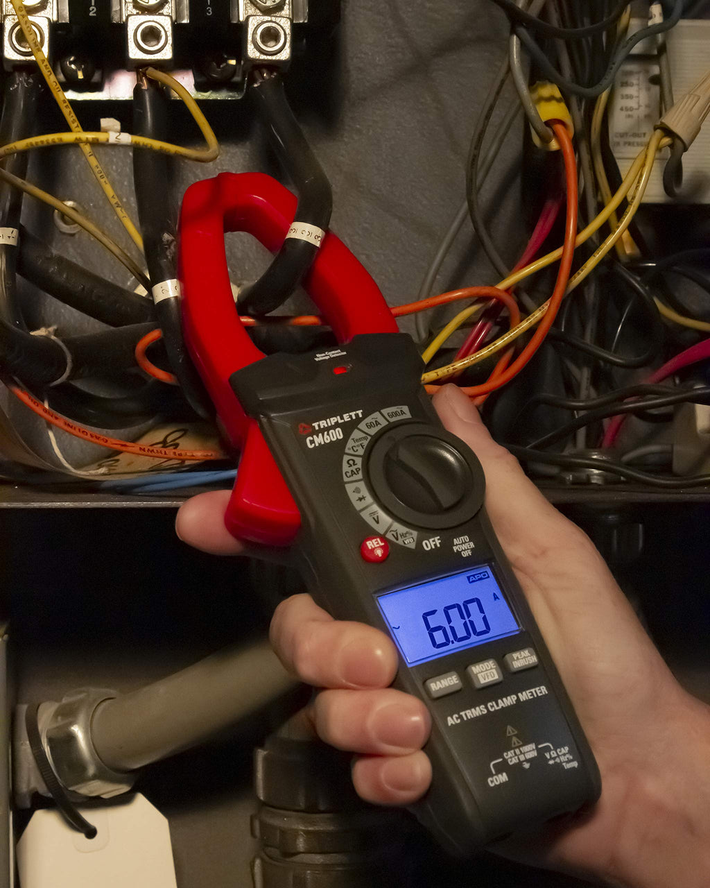 Triplett CM600 600A AC Clamp Meter with Inrush with NIST Calibration