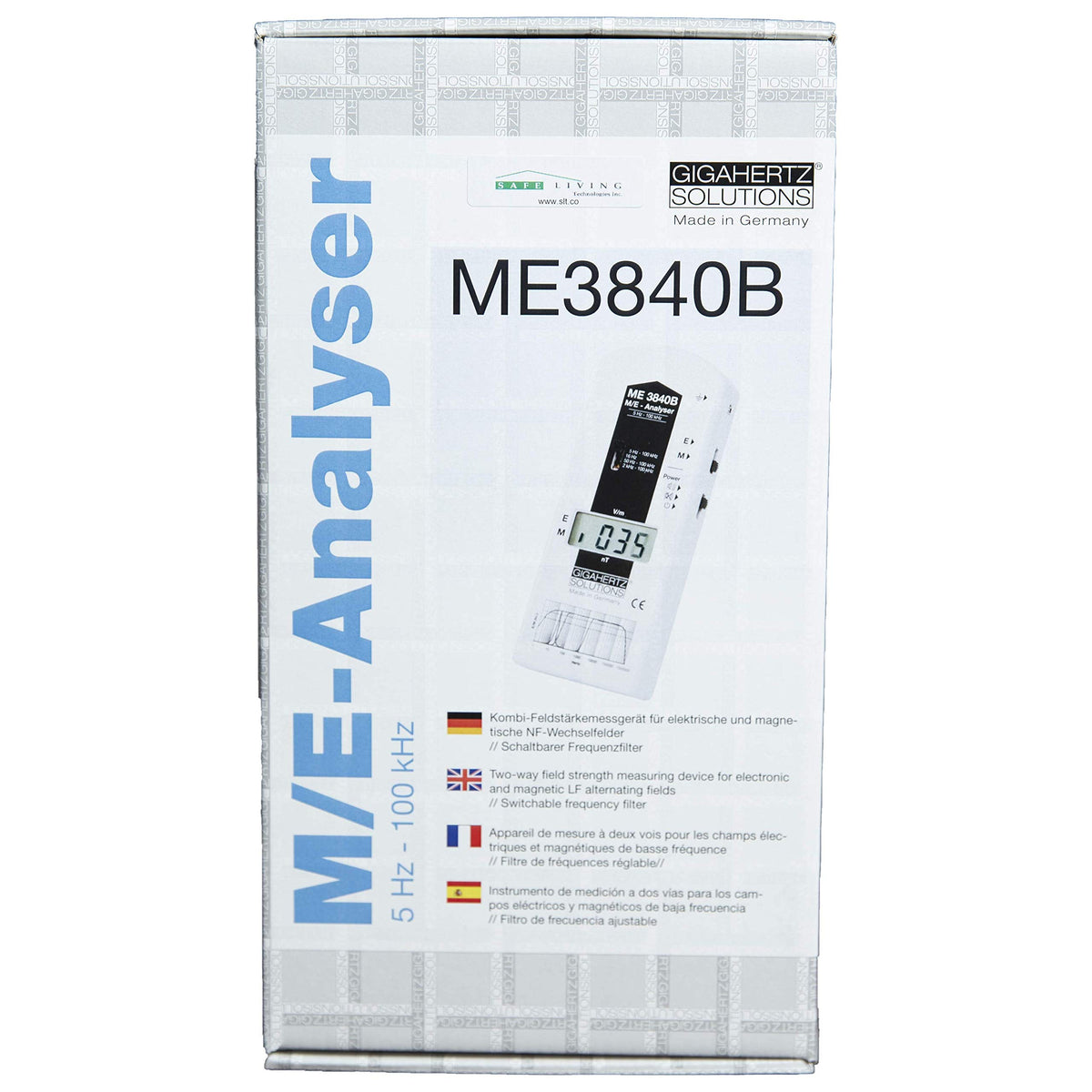 Gigahertz Solutions ME3840B Low Frequency (NF) Electrosmog Meter