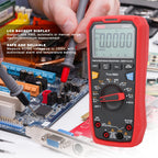 UT61E + Multimeter Meter, ABS Auto Range True RMS Tester Electrician Instruments, Hand Held Multimeter, Multimeter Tester for Household