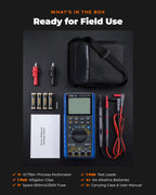 VC79A+ Process Calibrator Multimeter, 4-20mA Loop Calibrator, Signal Source