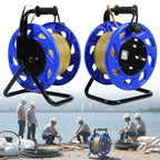 100m Water Level Gauge with Fixed Probe and Steel Tape Groundwater Level Measuring Instrument for Wells Boreholes Reservoirs and Pipes