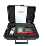 Ultrasonic Thickness Gauge Ultrasonic Thickness Measurement with Measuring Range 0.75 to 400 mm/0.03 to 15.74 Inch Single Point Mode and Scan Mode Resolution 0.1mm/0.01mm Units mm/inch