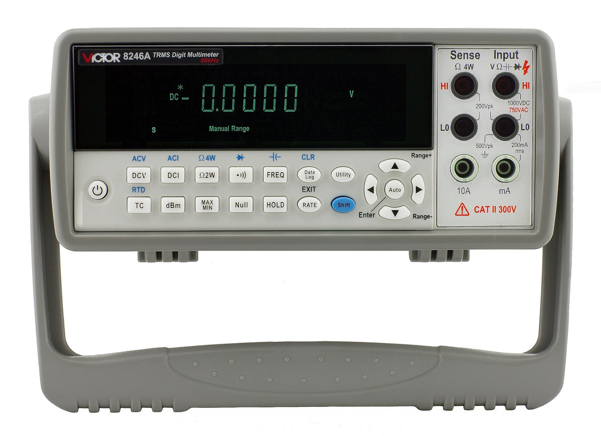 Victor/RuoShui 8145C Digital Bench Multimeter Large LCD Display 22000 Count True RMS Auto Range with USB Electric Digital multimeter(Victor 8145C)