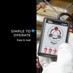 Ideal Electrical 3-Phase Sequence Tester, 61-520, Color-Coded