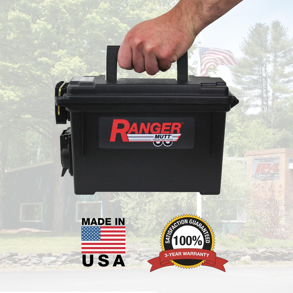 IPA® Light Ranger MUTT® RV Style Trailer Tester Compatible with Milwaukee® M18® Batteries