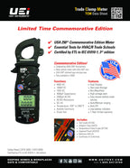 UEi Trade Clamp Meter TCM (Replaces DL569) *Special 2026 Commemorative USA 250 Year Anniversary Edition