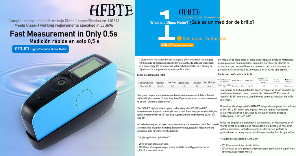 Tri-Angle 20 60 85 Degree Gloss Meter Glossmeter with 350000 Data Storage PC Software Paints Coating Marble Tester