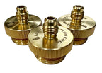Arbiter Backflow Quick Connect Test Fittings (Brass, Complete Set of 9 Fittings in a Holder)