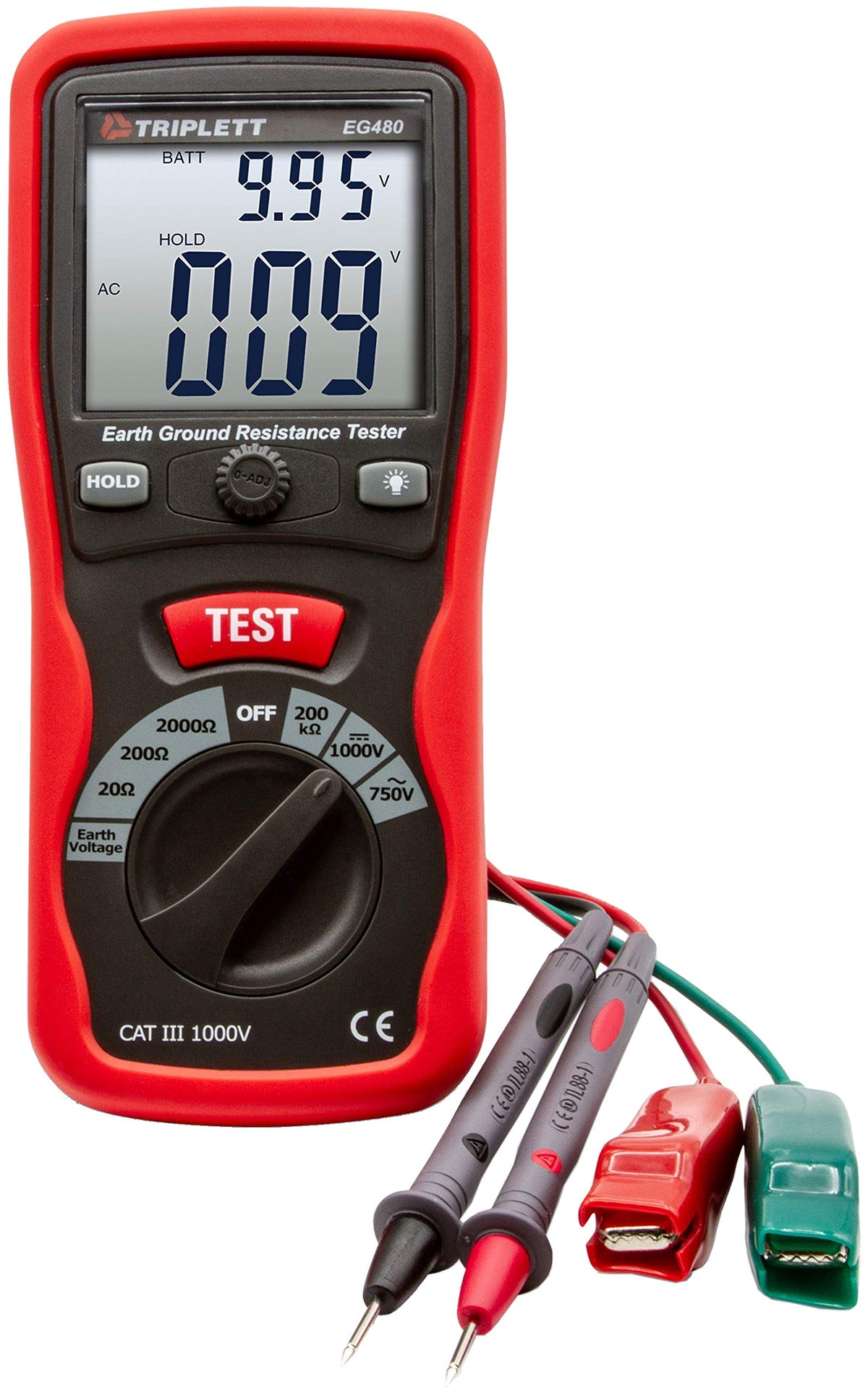 Triplett EG480 Earth Ground Resistance Tester
