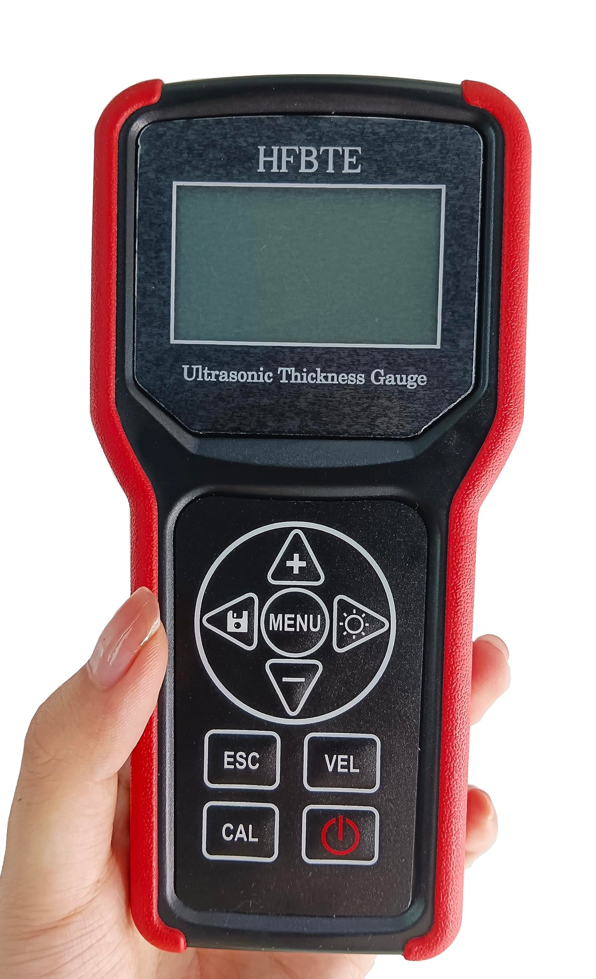 Ultrasonic Thickness Gauge Tester Meter for Metal (Such As Steel Cast Steel Aluminum) Plastic Glass Fiber Glass Etc with Measuring Range 0.75 to 400 mm/0.03 to 15.74 Inch