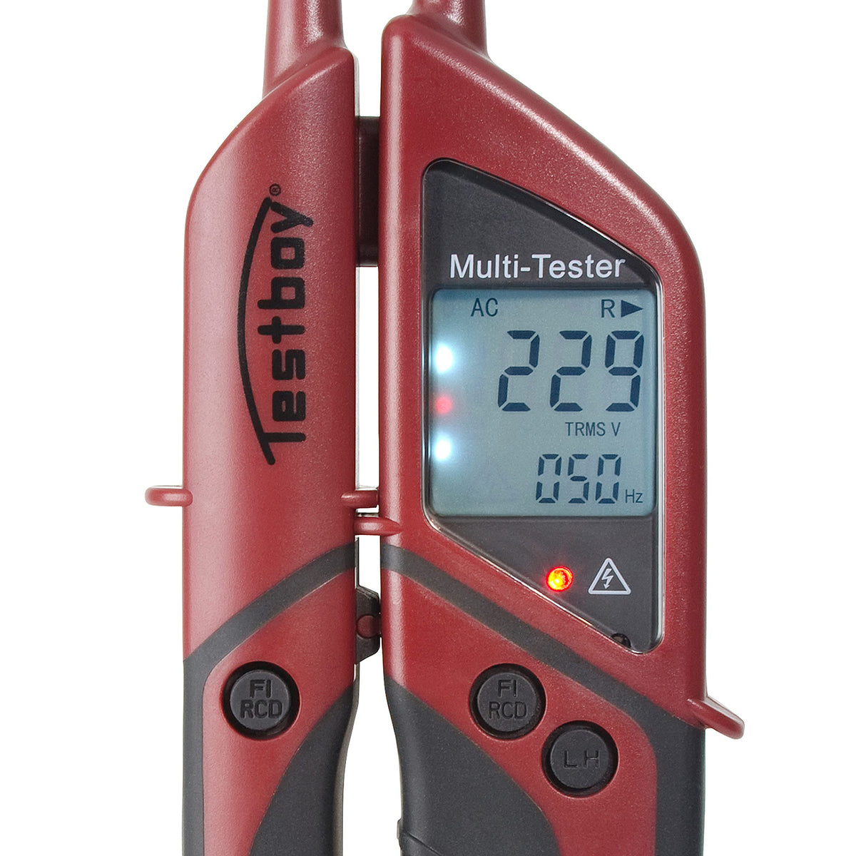 Testboy 2220029 2-Pole Voltage Tester with LCD Display