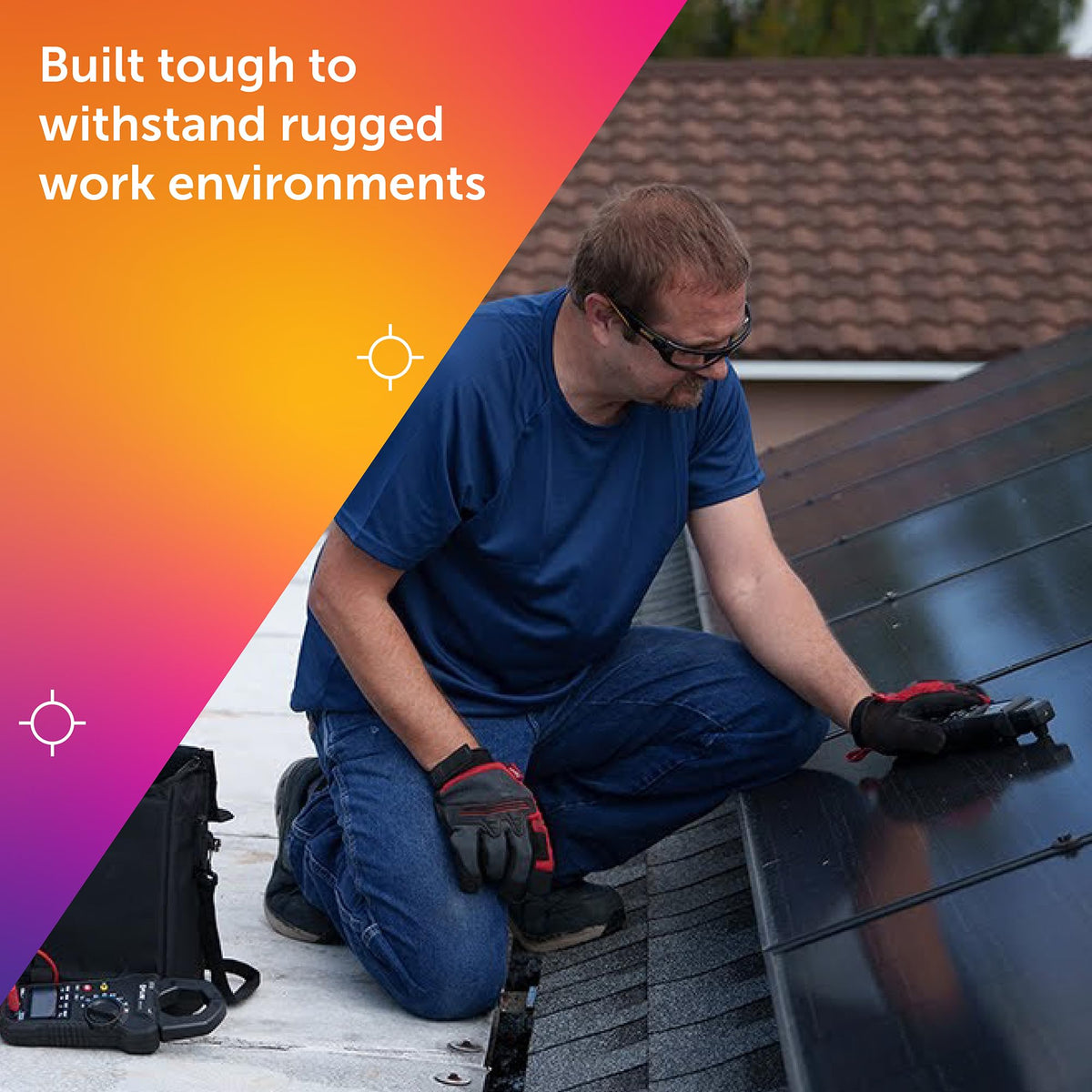 FLIR PV48 - Solar Panel Tester and I-V Curve Tracer with Temperature Measurements - Designed to Assess The Maximum Power and Efficiency of Solar Panels