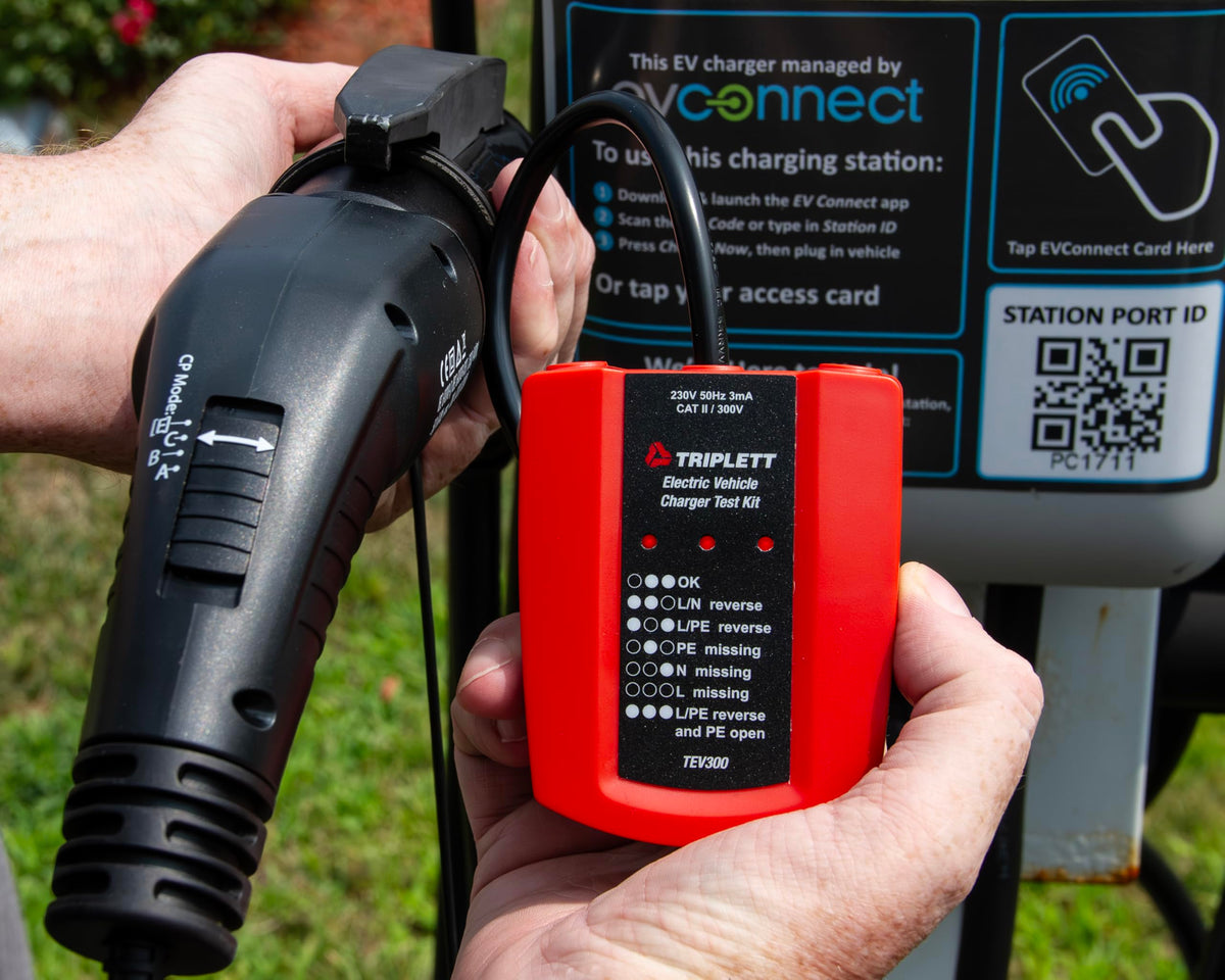 Triplett TEV300 Electric Vehicle Charger Test Kit