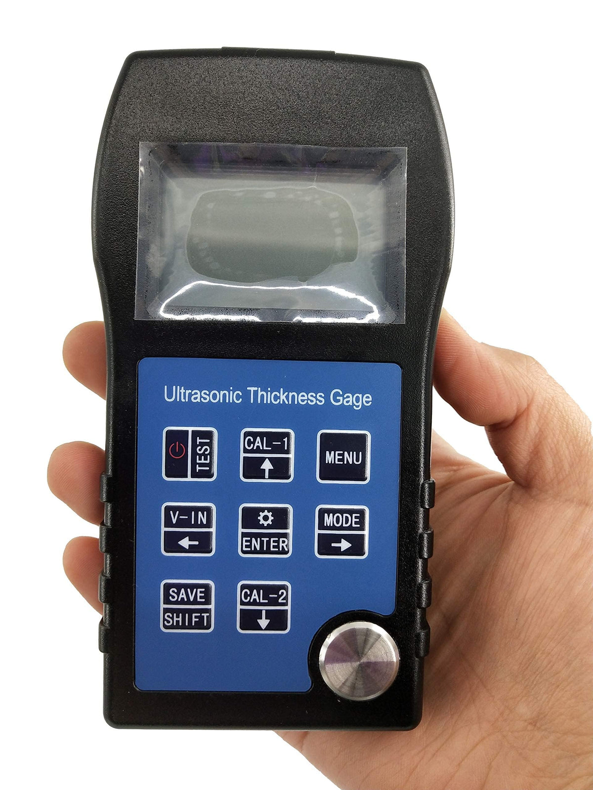 Ultrasonic Thickness Meter Tester Gauge with 1~260mm Measurement Range USB Interface and Software