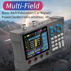 ZEEWEII 3in1 Digital Oscilloscope Multimeter Signal Generator Dual Channel 120Mhz Bandwidth 250MSa/s Sampling Rate Handheld Oscilloscope(DSO3D12)