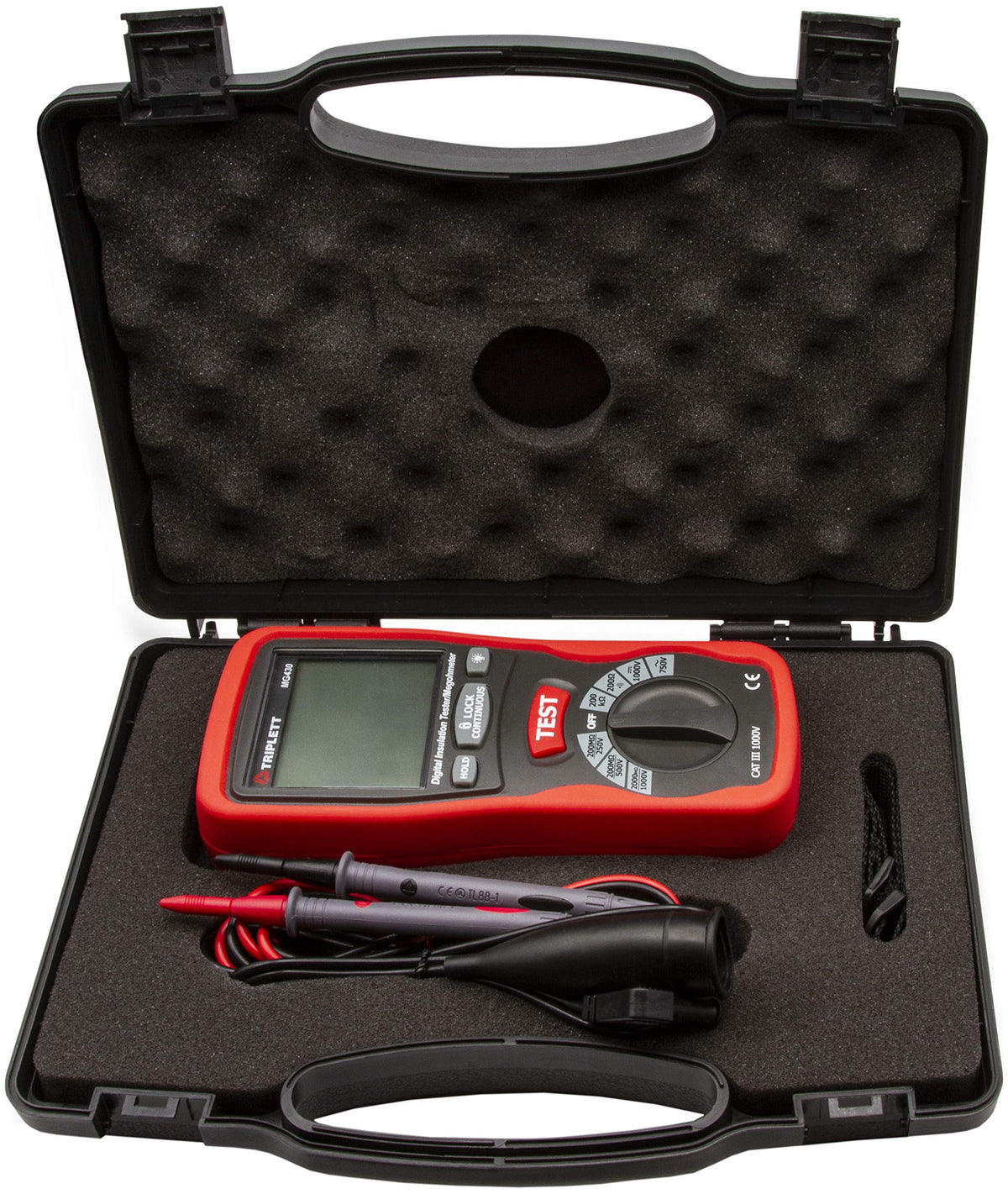 Triplett MG430 Insulation Resistance Tester with NIST Calibration