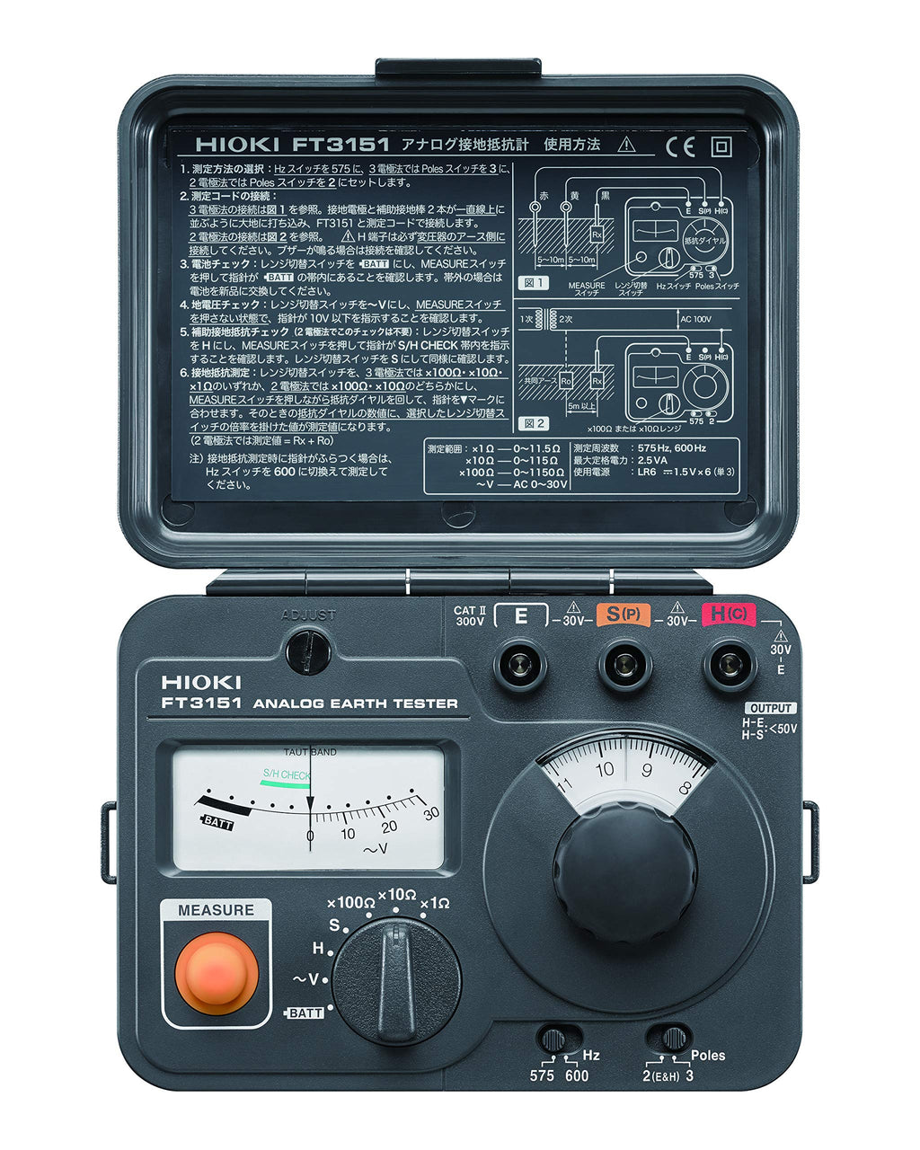 HIOKI Analog Insulation Resistance Tester FT3151