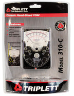 Triplett 3067 Hand-Sized Analog Multimeter for Telco